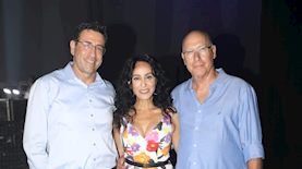 דני הורנשטיין, ריטה וצביקה וילנאי, צילום: חן גלילי